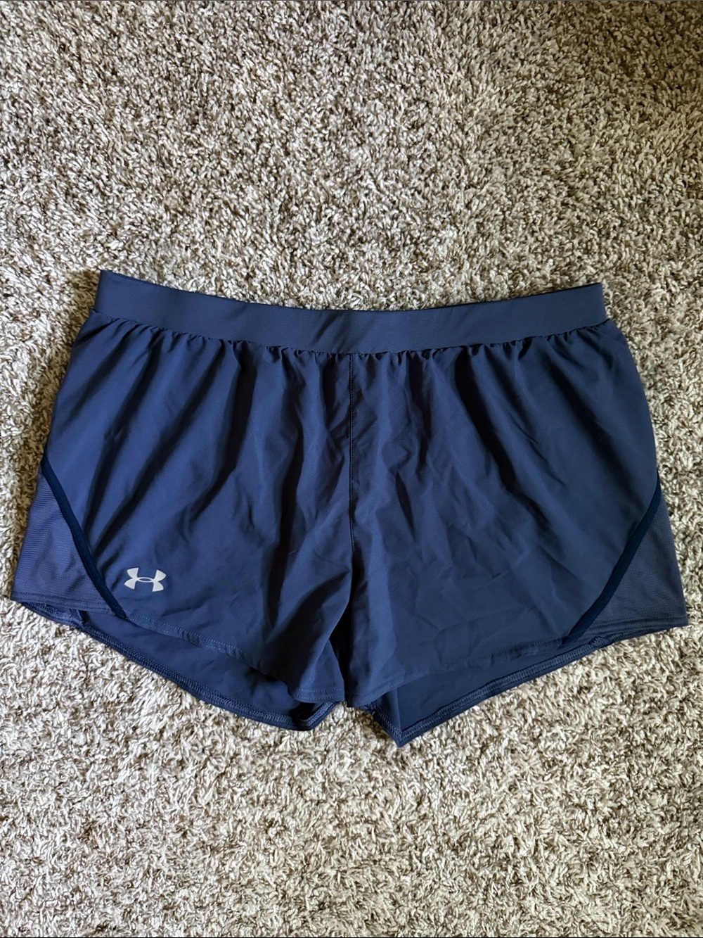 Under Armour Navy Running Shorts